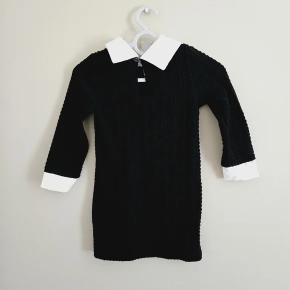 Wednesday Addams Dress For Halloween Size 3-4 Years - Picture 5 of 6